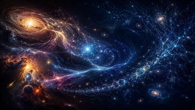 Flux de matière et d’énergie dans le Cosmos