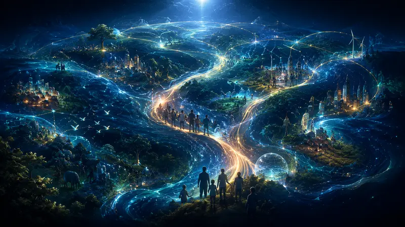 Flux humains, sociétés, technologies et vivant