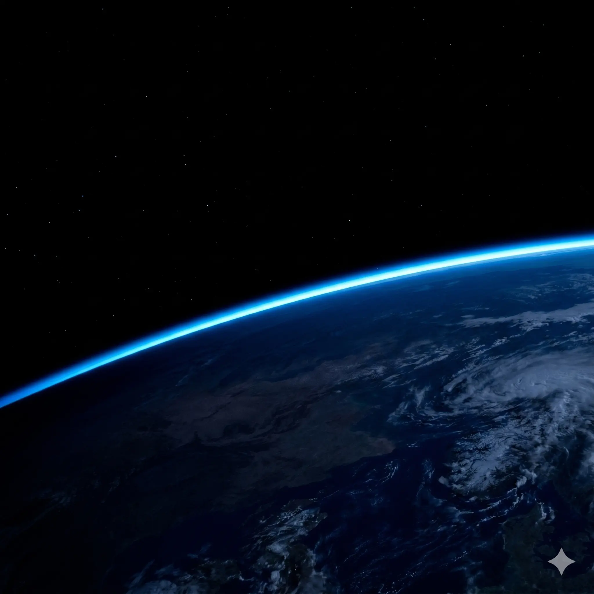 L'atmosphère terrestre comparée à une fine pelure de pomme
